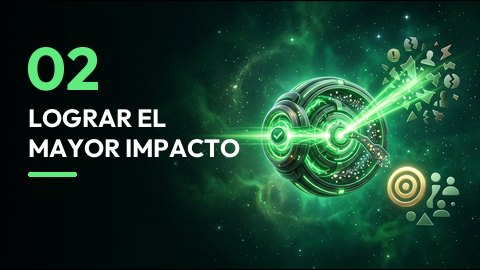 Lograr el mayor impacto