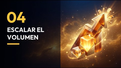 Escalar el volumen