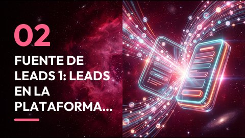 Fuente de leads 1: leads en la plataforma (formularios nativos)