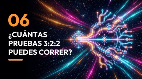 ¿Cuántas pruebas 3:2:2 puedes correr?