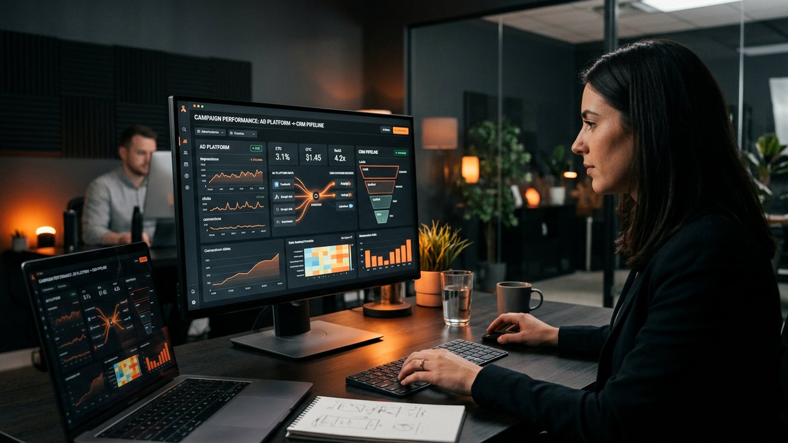 Campañas de Meta Ads con datos y CRM